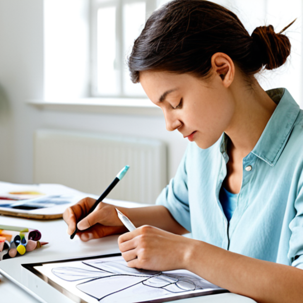 패션디자인과 패션소재 응용 - Sustainable Fashion Design**

"A young, professional fashion designer sketching designs on a tablet ...