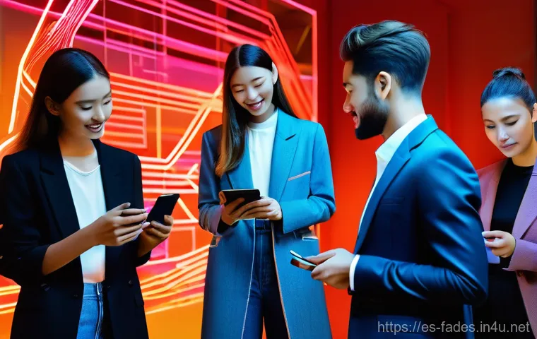 패션디자인과 패션프레젠테이션 - **Prompt:** A stylish female model, confidently posing in a tailored, modest two-piece outfit (a str...